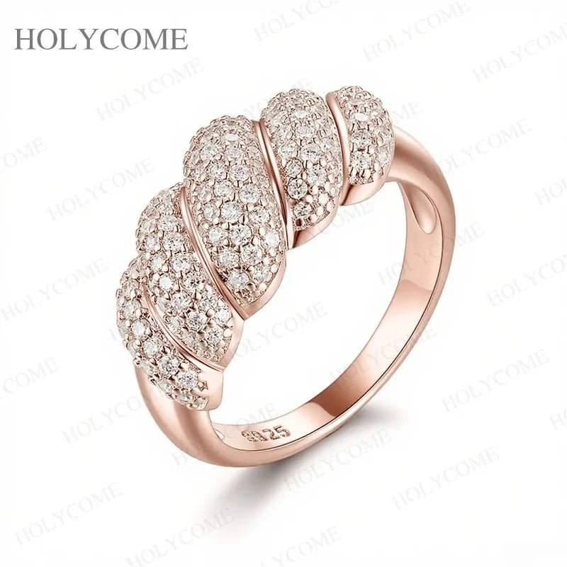 925 Sterling Silver Moissanite Ring Multiple Styles D Color With GRA VVS1 Wedding Ring Bandal Set Gold Plated Jewelry For Women