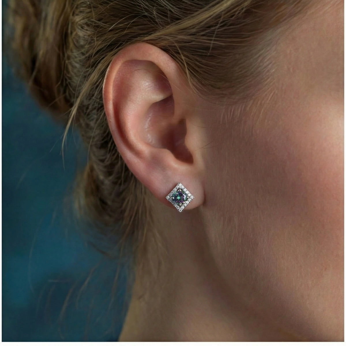 Prism Dreams Moissanite Studs