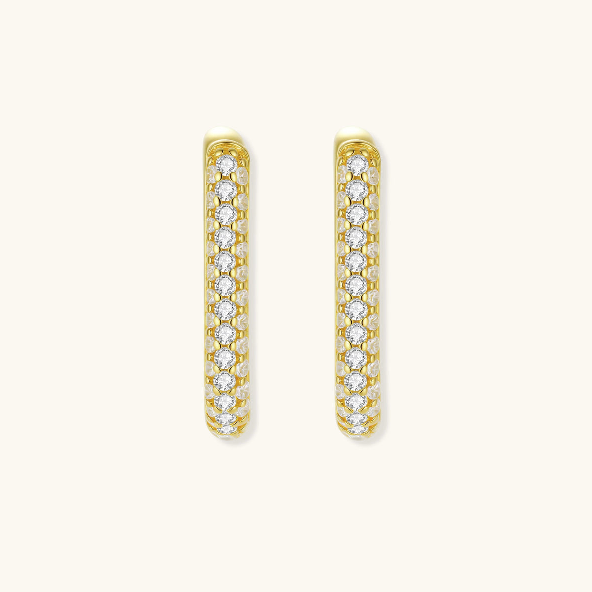 Starlit Huggie Earrings
