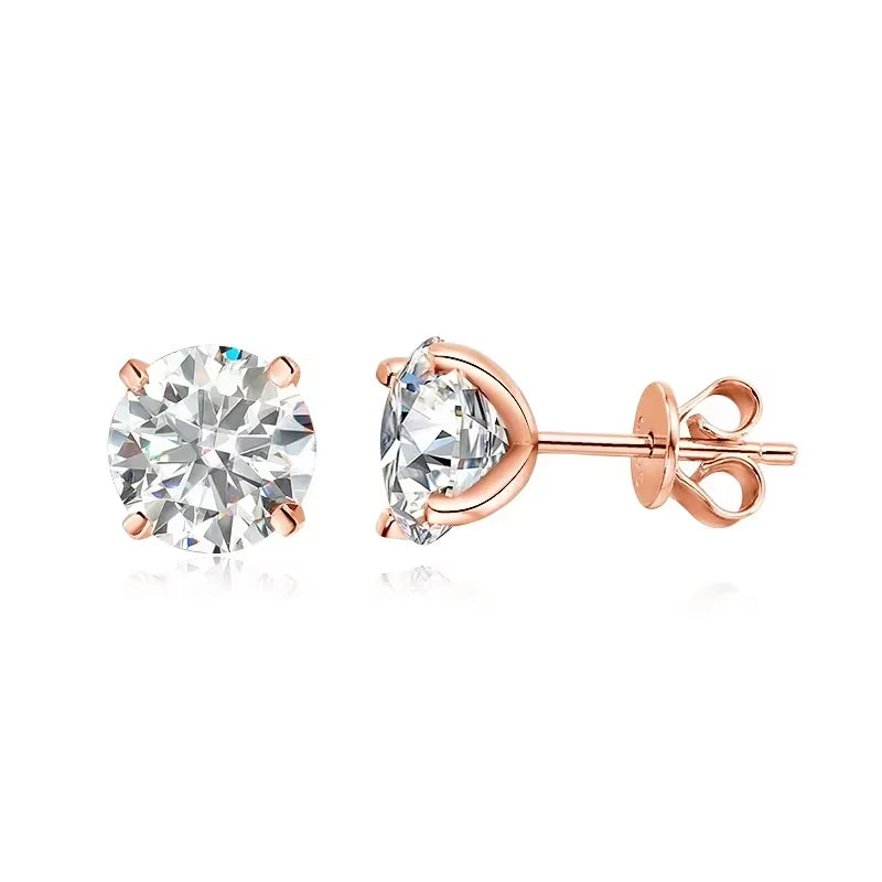 Smyoue Certified 1-5CT Real Moissanite Jewelry Sets for Women Men Lab Diamond D Vvs1 Dainty Brilliant s925 Sterling Silver Set