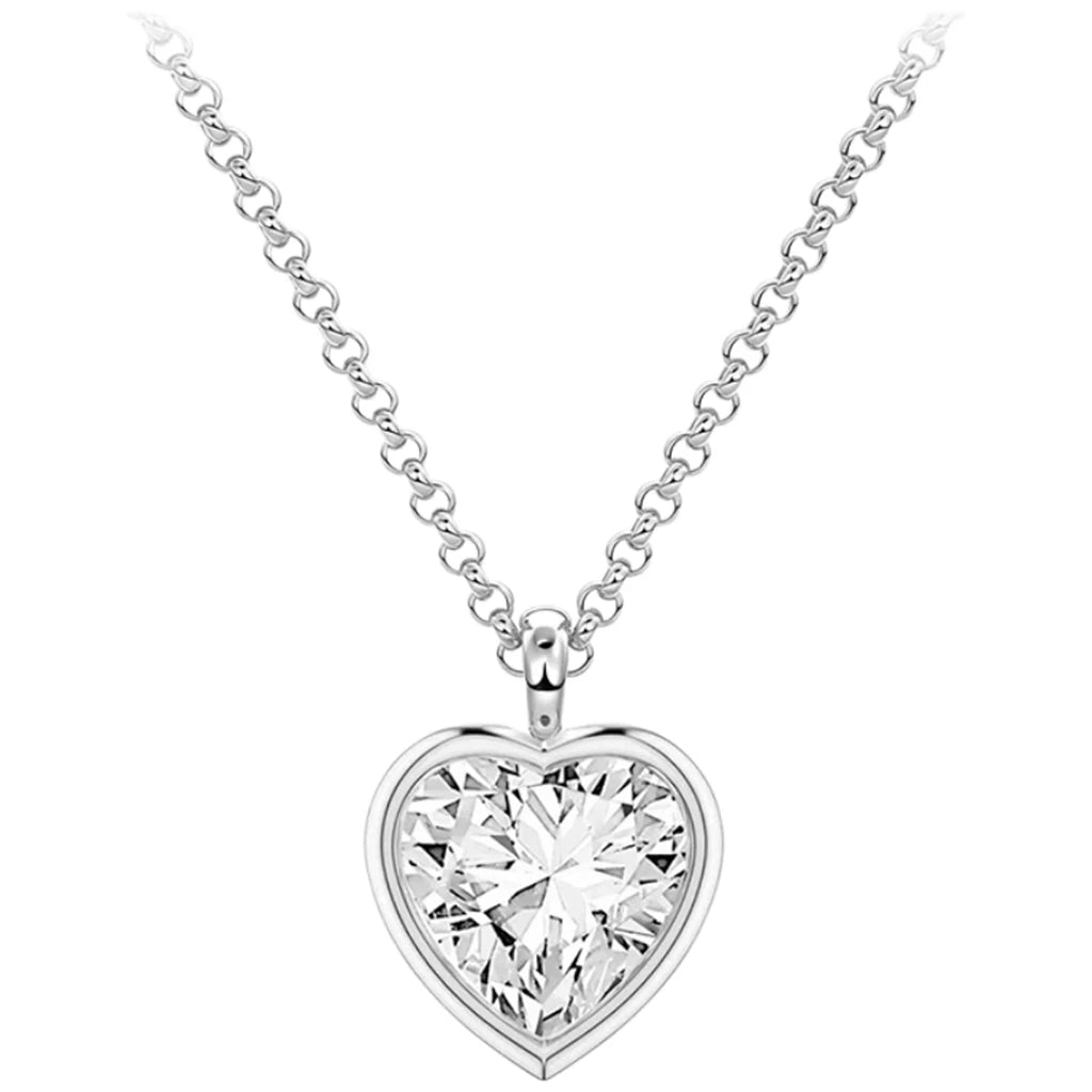 MUSHAN Bespoke Jewelry 925 Sterling Silver Necklace Moissanite D Color VVS1 Designer Sparkle Prom Noble Pendants Diamond