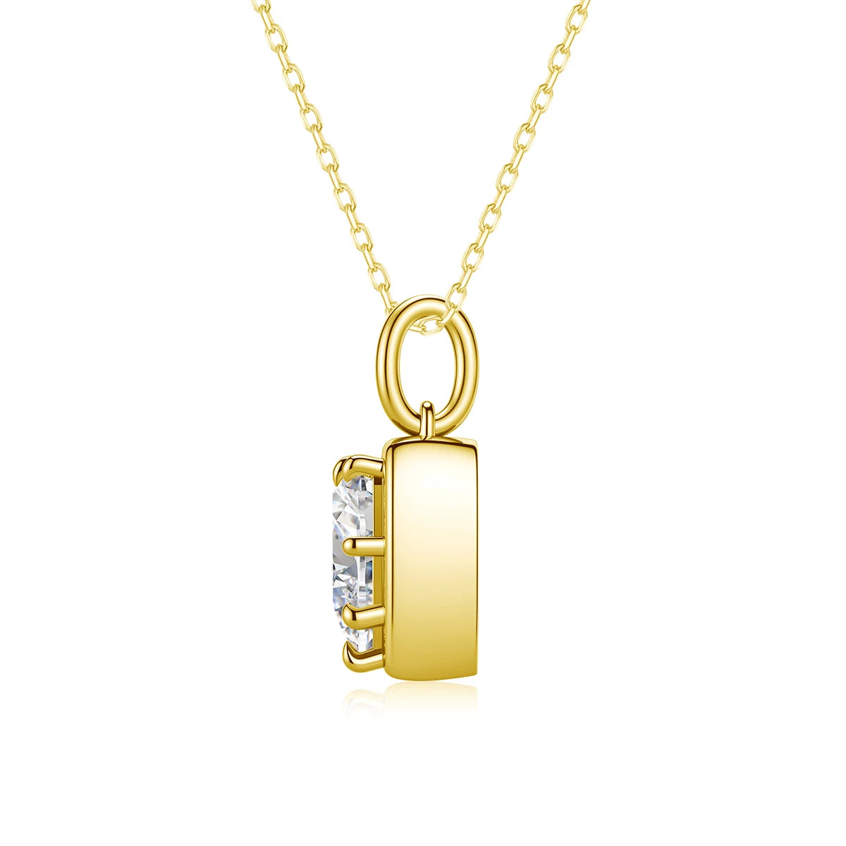 Heart Shape Necklace Pendant 2CT D Color Moissanite 14K Gold Filled for Girlfriend Fiancée Gift  Valentine's Day Gifts Romantic