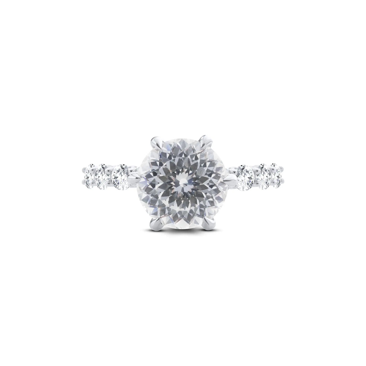 925 Sterling Silver Women's Ring 3/5CT Moissanite Fairy Ring With Certificate D Color Relationship Gift Fine Jewelry Engagement