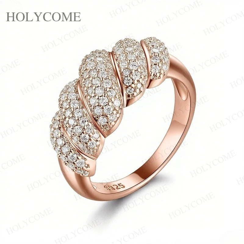 925 Sterling Silver Moissanite Ring Multiple Styles D Color With GRA VVS1 Wedding Ring Bandal Set Gold Plated Jewelry For Women