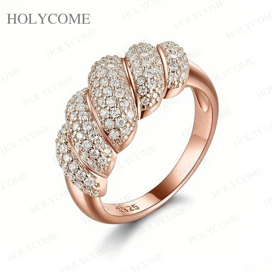 925 Sterling Silver Moissanite Ring Multiple Styles D Color With GRA VVS1 Wedding Ring Bandal Set Gold Plated Jewelry For Women