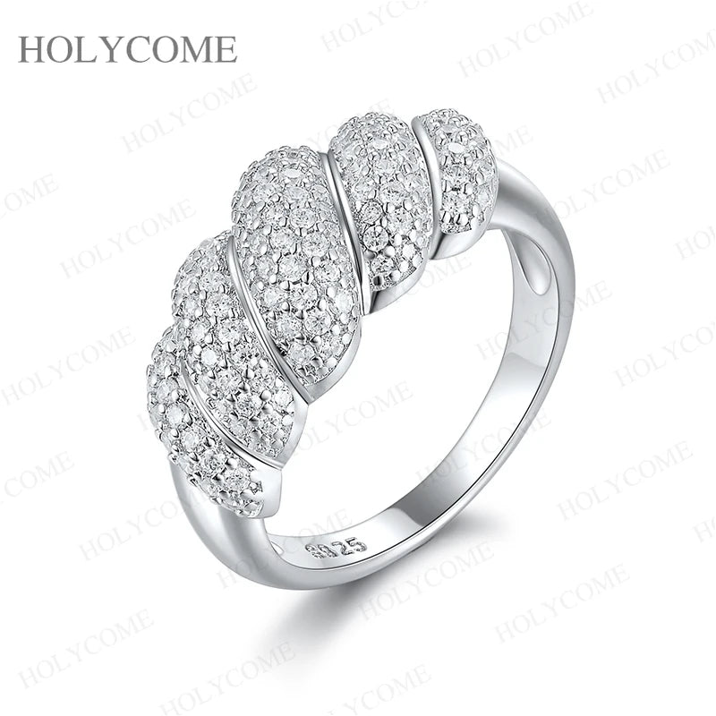 925 Sterling Silver Moissanite Ring Multiple Styles D Color With GRA VVS1 Wedding Ring Bandal Set Gold Plated Jewelry For Women
