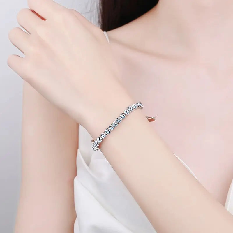 Everly Moissanite Tennis Bracelet