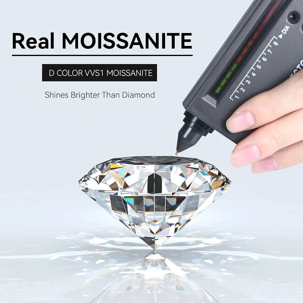 Women Stud Earrings 0.5-2ct Pear Moissanite with Certificate Passed Diamond Test S925 Silve Sparkling Jewelry Gift