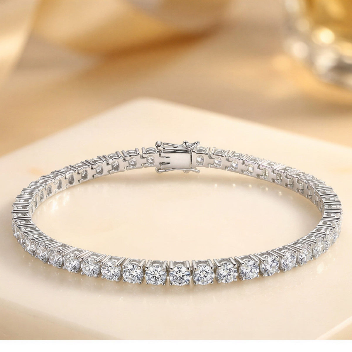 Everly Tennis Bracelet in sterling silver