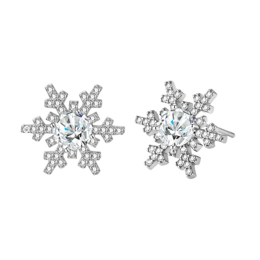 Winter Spark Moissanite Studs
