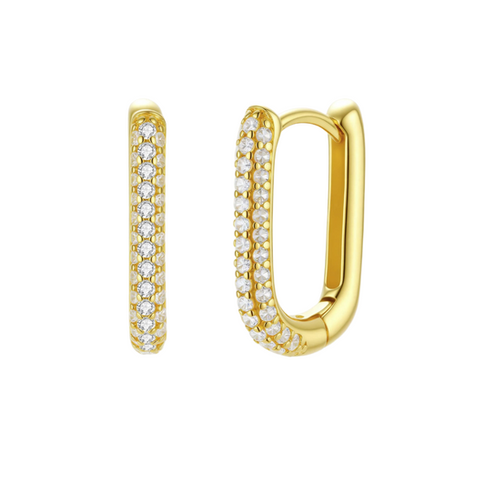 Starlit Huggie Earrings