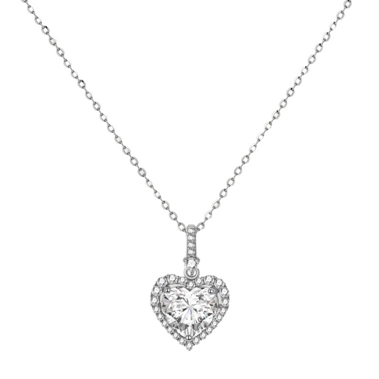 Heart of Light Moissanite Necklace