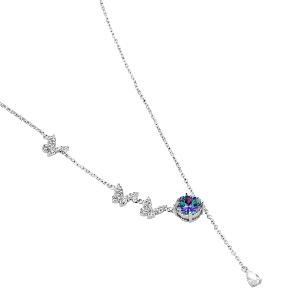 Butterfly Dreams Moissanite Necklace