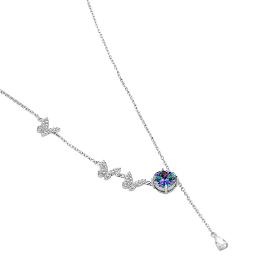 Butterfly Dreams Moissanite Necklace