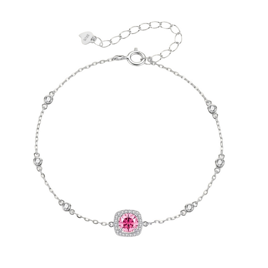 Blush Dreams Moissanite Bracelet