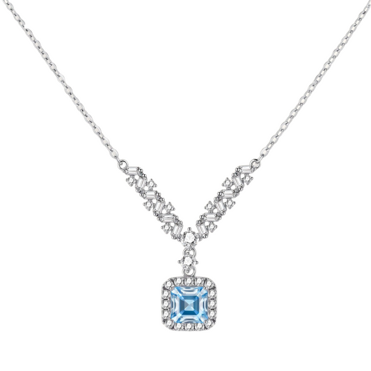 Celestial Arc Moissanite Necklace