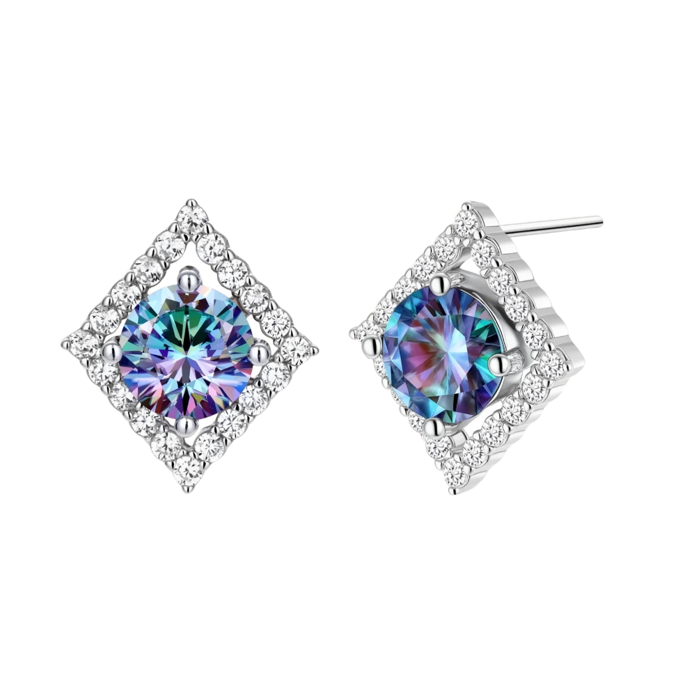Prism Dreams Moissanite Studs